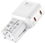 Picture of Mobile Origin 45W Travel Adapter, EU/US/UK/AU PW26, white