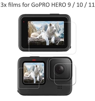 Attēls no Mocco Premium Hydrogel Films for GoPro HERO 9 / 10 / 11 / 3pcs