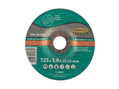 Picture of Modeco ciernica wypuka do cicia betonu 125mm 25szt. - MN-68-942