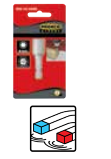 Picture of Modeco Klucz nasadowy 6mm magnetyczny do wkrtarki blister MN-16-006B