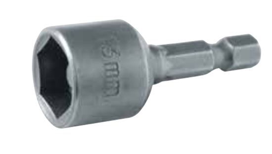 Picture of Modeco Klucz nasadowy magnetyczny do wkrtarki 1/4\" 10mm - MN-16-010B