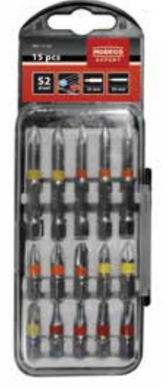 Picture of Modeco Komplet grotów PH1-3 Pz1-3 T10-30 15szt. - MN-15-542