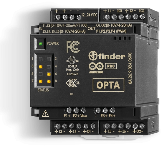 Picture of Modu rozszerze OPTA - 16 wej cyfrowych lub analogowych (010 V), 8 wyj SSR 6 A) 8A.88.9.024.1600