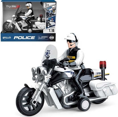 Attēls no Motocykl policja ze wiatem i dwikiem