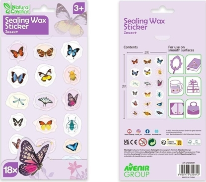 Изображение Naklejki woskowe - Insekty