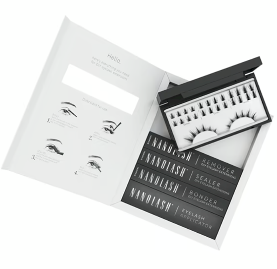 Picture of Nanolash DIY Eyelash Extensions Starter Kit Flirty