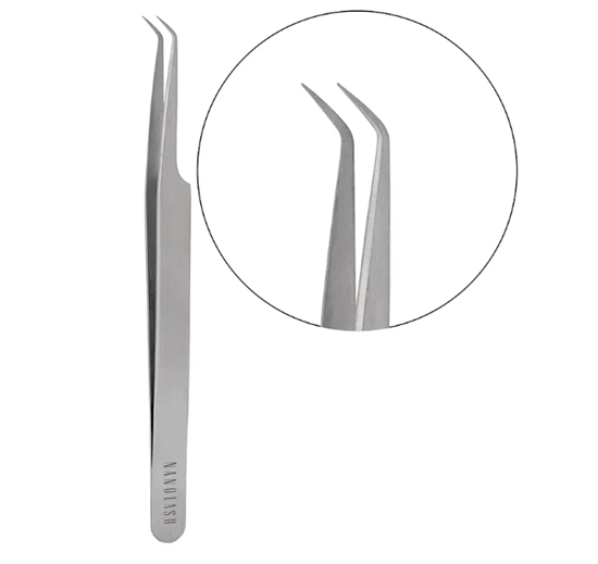 Изображение Nanolash Eyelash Tweezers L Shape