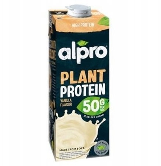 Изображение Napój sojowy wysokobiakowy ALPRO Plant Protein o smaku waniliowym 1l