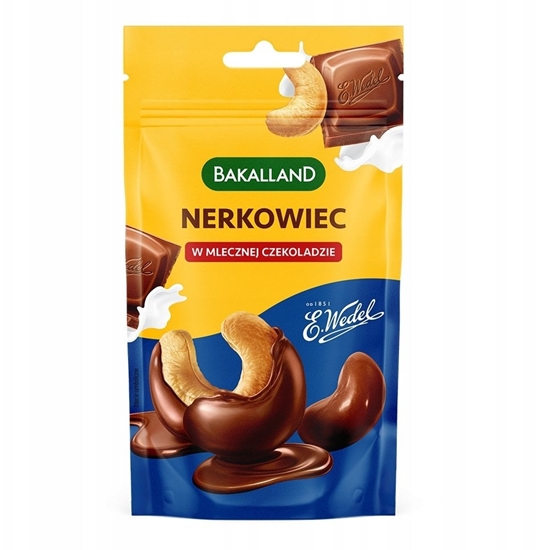 Picture of Nerkowiec w mlecznej czekoladzie, BAKALLAND, 75g