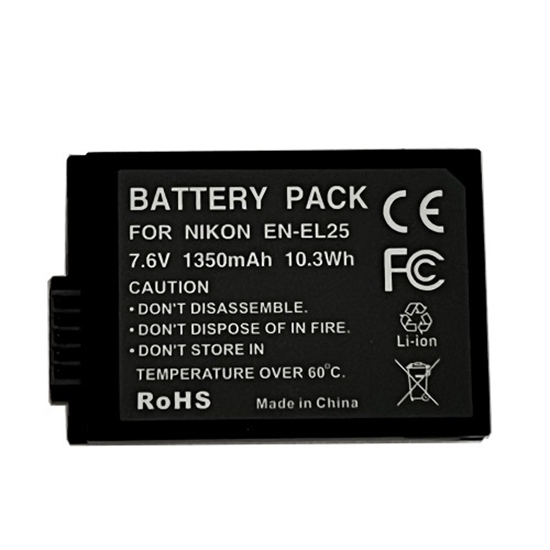 Picture of NIKON EN-EL25 Battery, 1350mAh