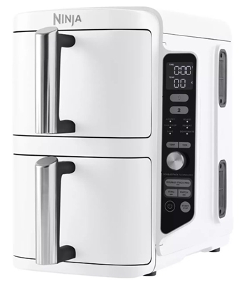 Изображение Ninja karstā gaisa katls Double Stack XL, 9.5l, 2470W, balts