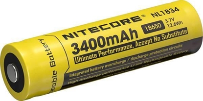 Attēls no Nitecore Akumulator LI-ION Nitecore 18650 3400mAh