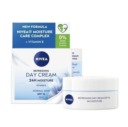 Attēls no Nivea Refreshing Day Cream SPF15 50ml