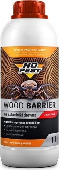 Picture of NO PEST Pyn na Korniki i Szkodniki Drewna 1l Preparat Spray Oprysk rodek na Korniki Spuszczele Koatki w Drewnie