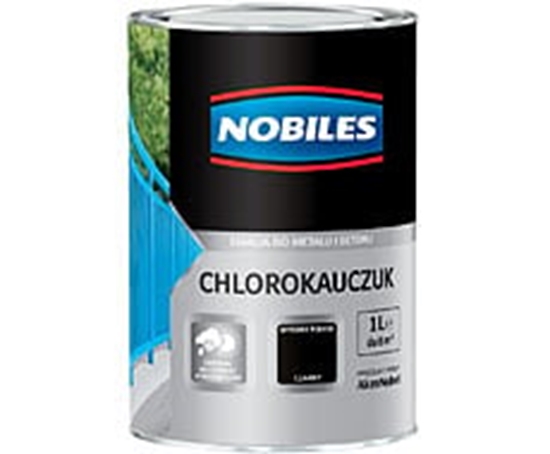 Изображение Nobiles Emalia Chlorokauczuk szary 1L