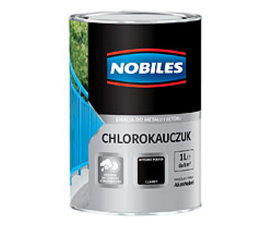 Изображение Nobiles Emalia chlorokauczukowa do metalu i betonu óta sygnaowa 1L