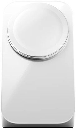 Picture of NOMAD Stand One - bezprzewodowa adowarka Qi2,2 25W do dwóch urzdze kompatybilna z MagSafe, 4 gen. (silver)