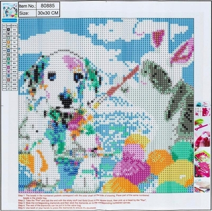 Изображение Norimpex Diamentowa mozaika 5D - Cat&Dog 30x30 80885