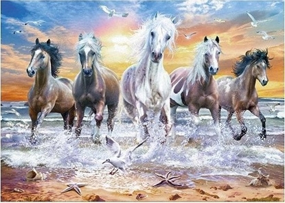 Picture of Norimpex Mozaika diamentowa 5D - Konie 40x30cm