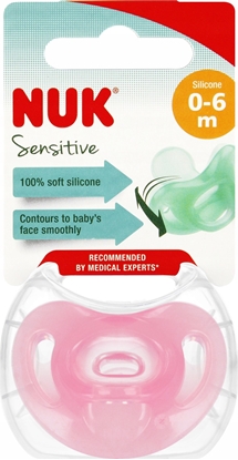 Picture of NUK SMOCZEK USP 0-6M SENSITIVE ROZ 10729139 1/6