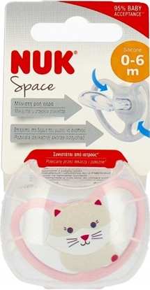 Picture of NUK NUK SMOCZEK USP 0-6M SIL SPACE KOT 10730331 1/6