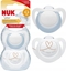 Изображение NUK Silikonowy smoczek STAR 0-6 2SZT 535448, 730713