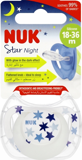 Picture of NUK SMOCZEK USP 18-36M NIGHT Niebieski 10739749 1/6