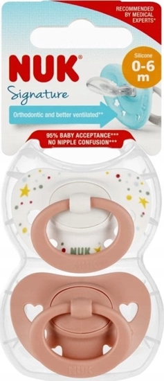 Picture of NUK SMOCZEK USP 2EL 0-6M SIGNAT B/C 10730617 1/6