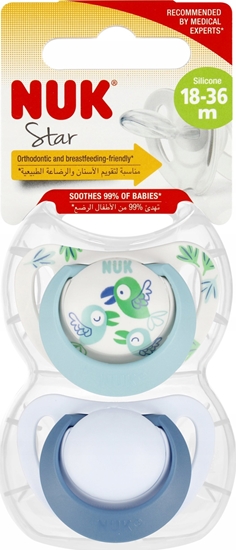 Picture of NUK SMOCZEK USP 2EL 18-36M STAR N/BI10739734 1/6