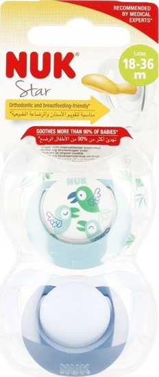 Picture of NUK SMOCZEK USP LAT 2EL 18-36M STAR NIE 10737046