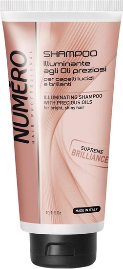 Изображение Numero NUMERO_Illuminating Shampoo With Precious Oils nabyszczajcy szampon z olejkami szlachetnymi 300ml