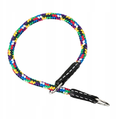 Picture of Obroa dla psa, zaciskowa, sznurek, 8MM/50CM multikolor