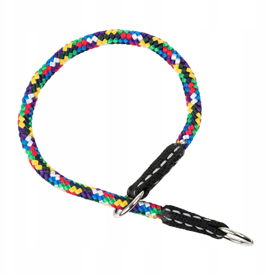 Picture of Obroa dla psa, zaciskowa, sznurek, 8MM/50CM multikolor