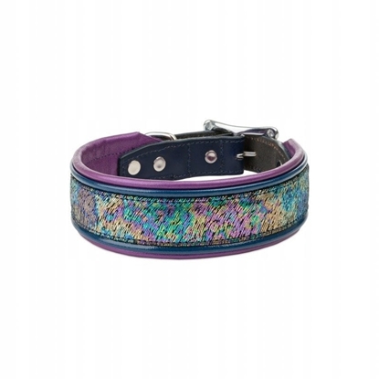 Picture of Obroa skórzana, 42-49 cm/42 mm, fioletowa