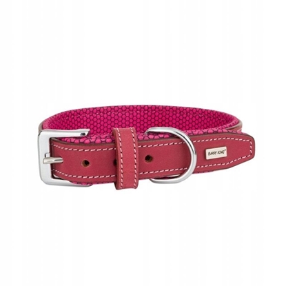 Picture of Obroa skórzana, L: 40-47 cm/25 mm, ciemny róowy