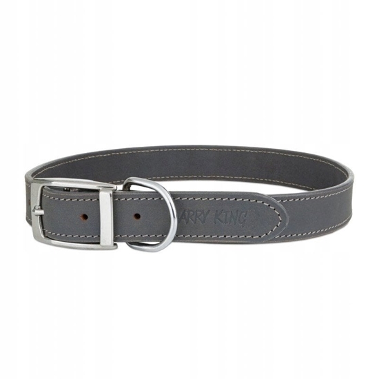 Picture of Obroa skórzana, L: 48-58 cm/25 mm, szary