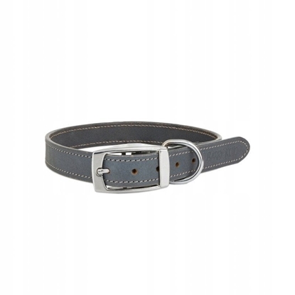 Picture of Obroa skórzana, M: 40-47 cm/20 mm, szary