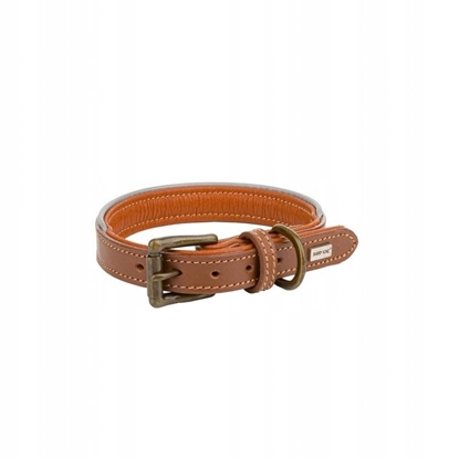 Picture of Obroa skórzana, S: 33-40 cm/20 mm, ciemny be