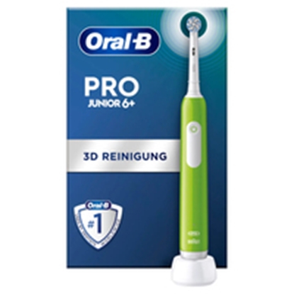 Picture of Oral-B - Pro1 Junior 6+ Green Electric Toothbrush - E /Personal Care