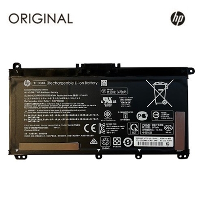 Attēls no Original TF03XL Battery for HP Laptop 3470mAh