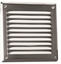 Изображение Osona wentylacyjna z siatk 165x165mm metalowa chrom WX908CHR