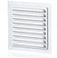Picture of Osona wentylacyjna ze stali 125x125mm malowana proszkowo brzowa WM125BR