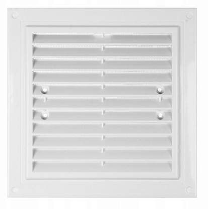 Attēls no Osona wentylacyjna ze stali 150x150mm malowana proszkowo brzowa WM150BR