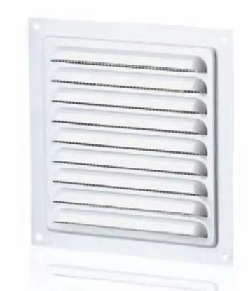 Attēls no Osona wentylacyjna ze stali 250x250mm malowana proszkowo biaa WM250