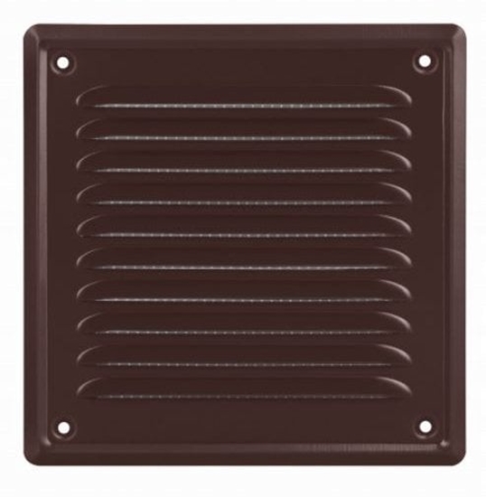Picture of Osona wentylacyjna ze stali 250x250mm malowana proszkowo brzowa WM250BR