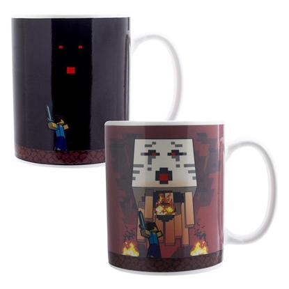 Изображение Paladone Minecraft Nether Heat Change Mug