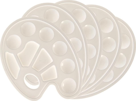 Picture of Paletki malarskie 5szt biae STRIGO