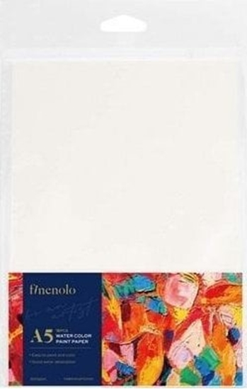 Picture of Papier akwarelowy A5 16szt biay DELI