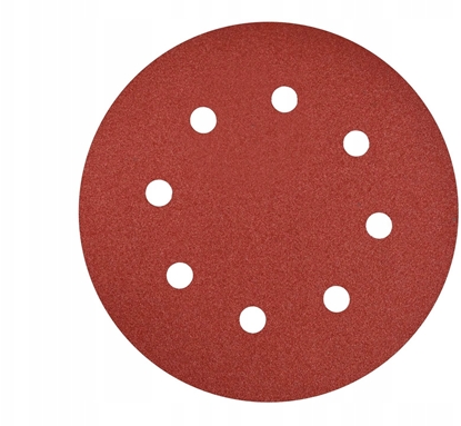 Attēls no Papier cierny na dysk z otworami 190mm P150  (10szt. opak.) /Szlifierka gipsu/ (10/1000)