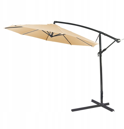Picture of PARASOL OGRODOWY DUY SOLIDNY SKADANY 3 M Z WYSIGNIKIEM REGULACJA XXXL